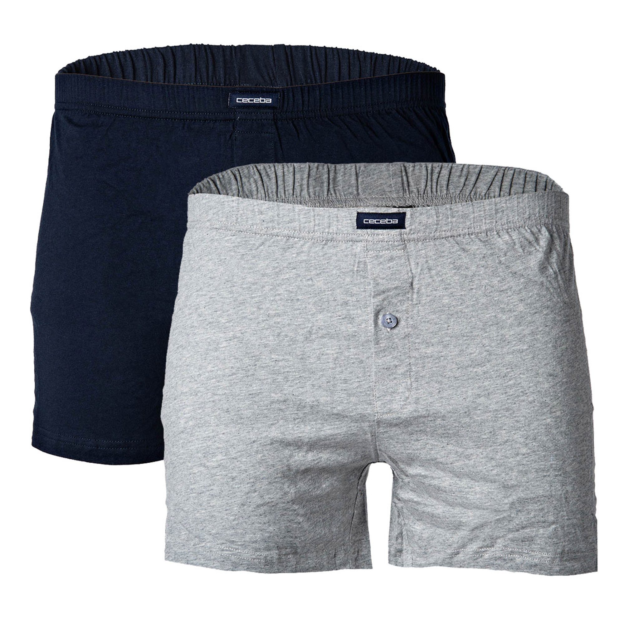 Boxer Herren Boxershort 2er Pack Baumwolle Shorts