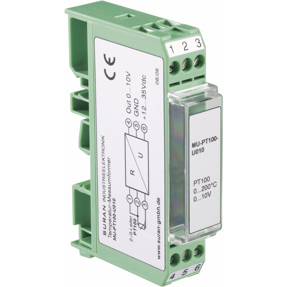 voelkner selection Sensor Enda MU-PT100-I420-0/200 Temperatur-Messumformer für Pt 100 MU-PT100-I, (MU-PT100-I420-0/200)