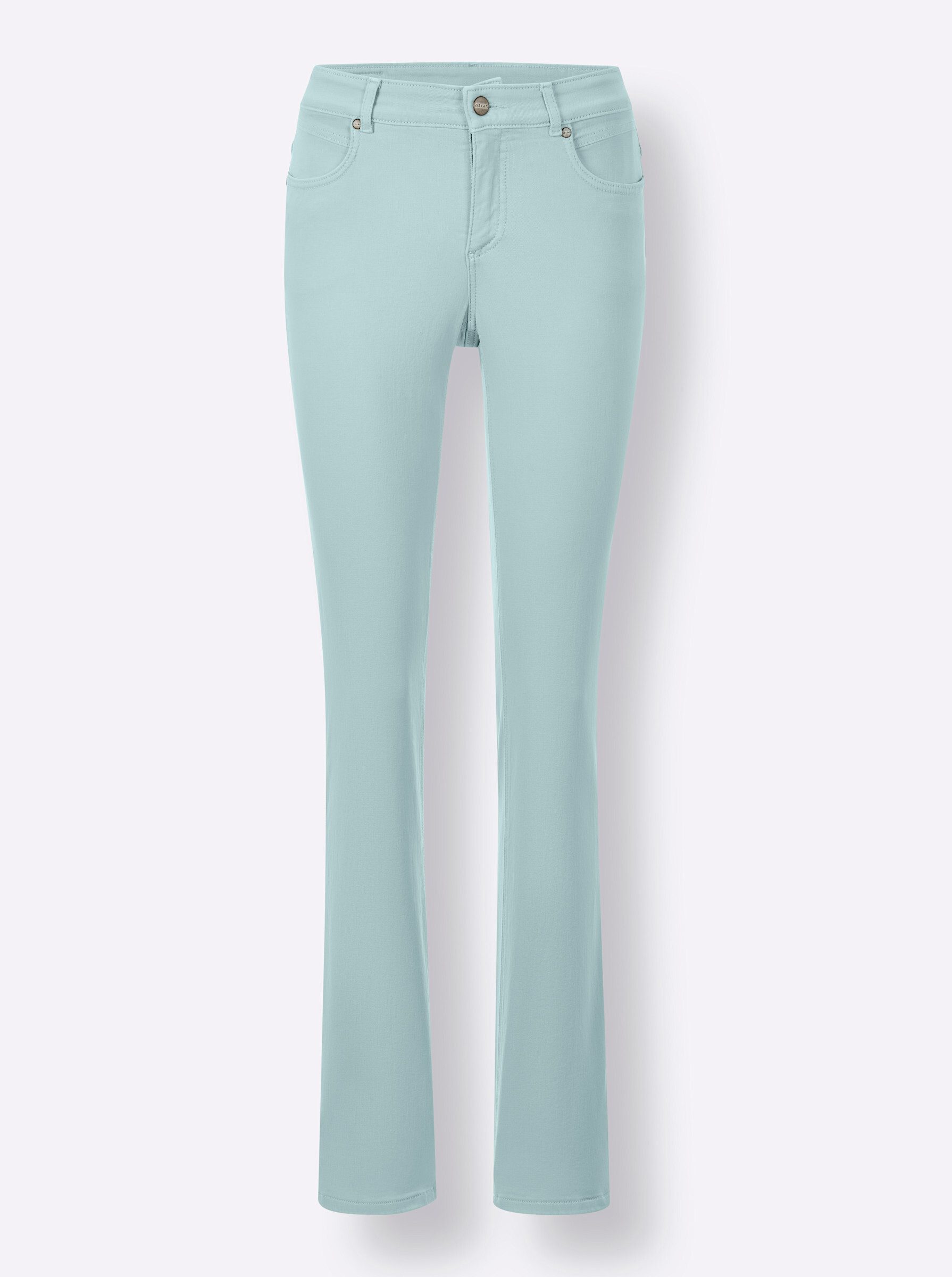 ascari Bequeme Jeans Edel-Jeans leicht vertieft