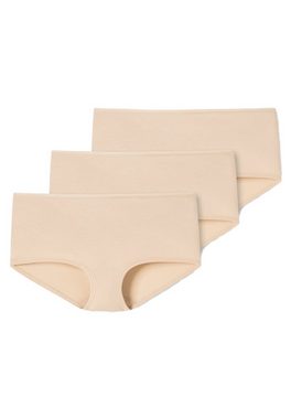 Schiesser Panty 3er Pack 95/5 Organic Cotton (1-St) Shorts - Baumwolle - Sportliche Schnittführung mit flachen Nähten