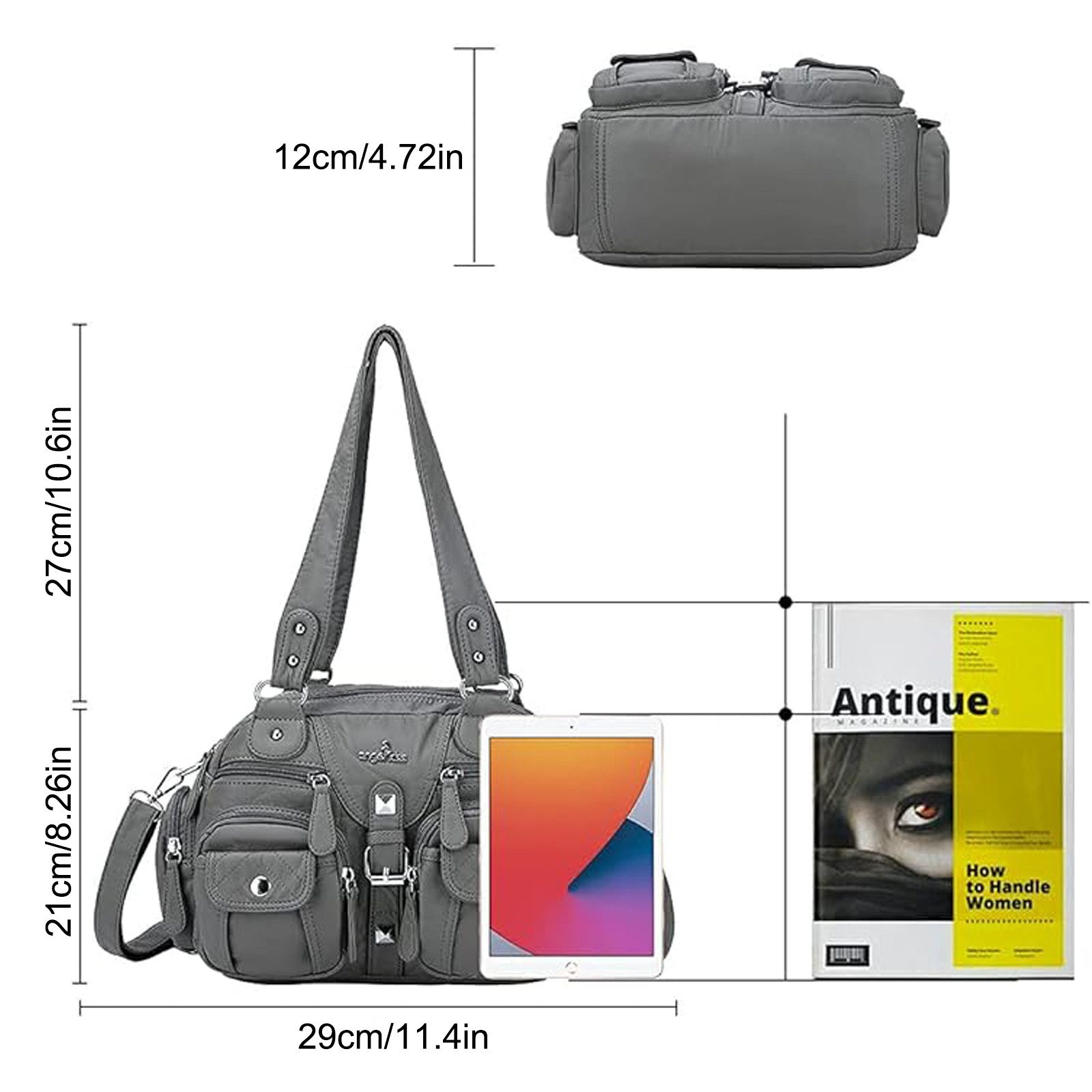 HAUSS SPOLE Schultertasche Damen Handtasche Schultertasche günstig online kaufen