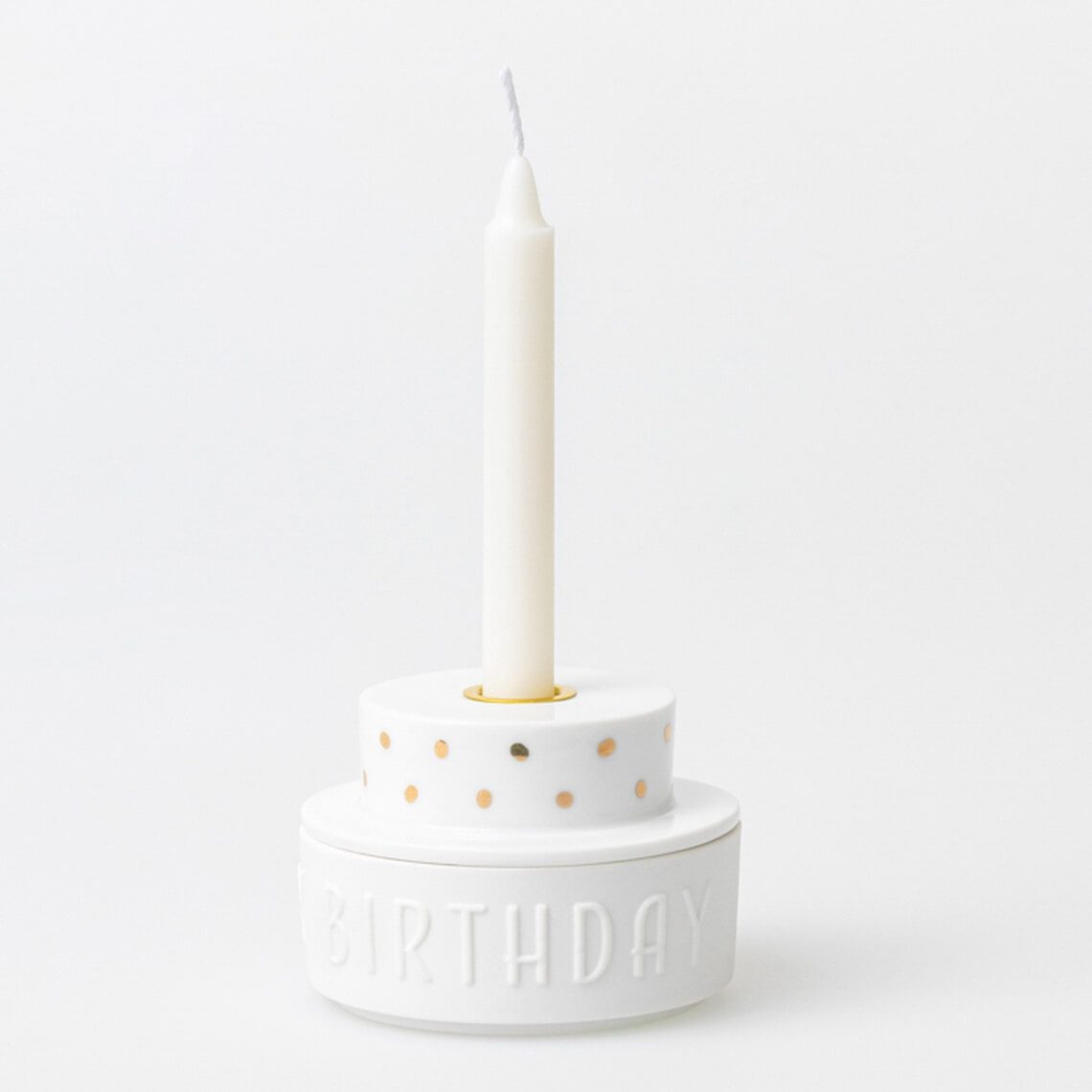 Räder Design Kerzenhalter LICHTTÖRTCHEN HAPPY BIRTHDAY
