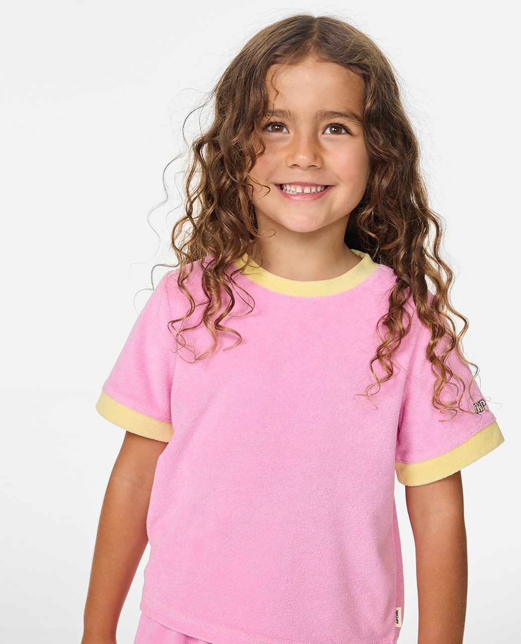 Rip Curl Print-Shirt Ride The Wave Terry Tee für Mädchen