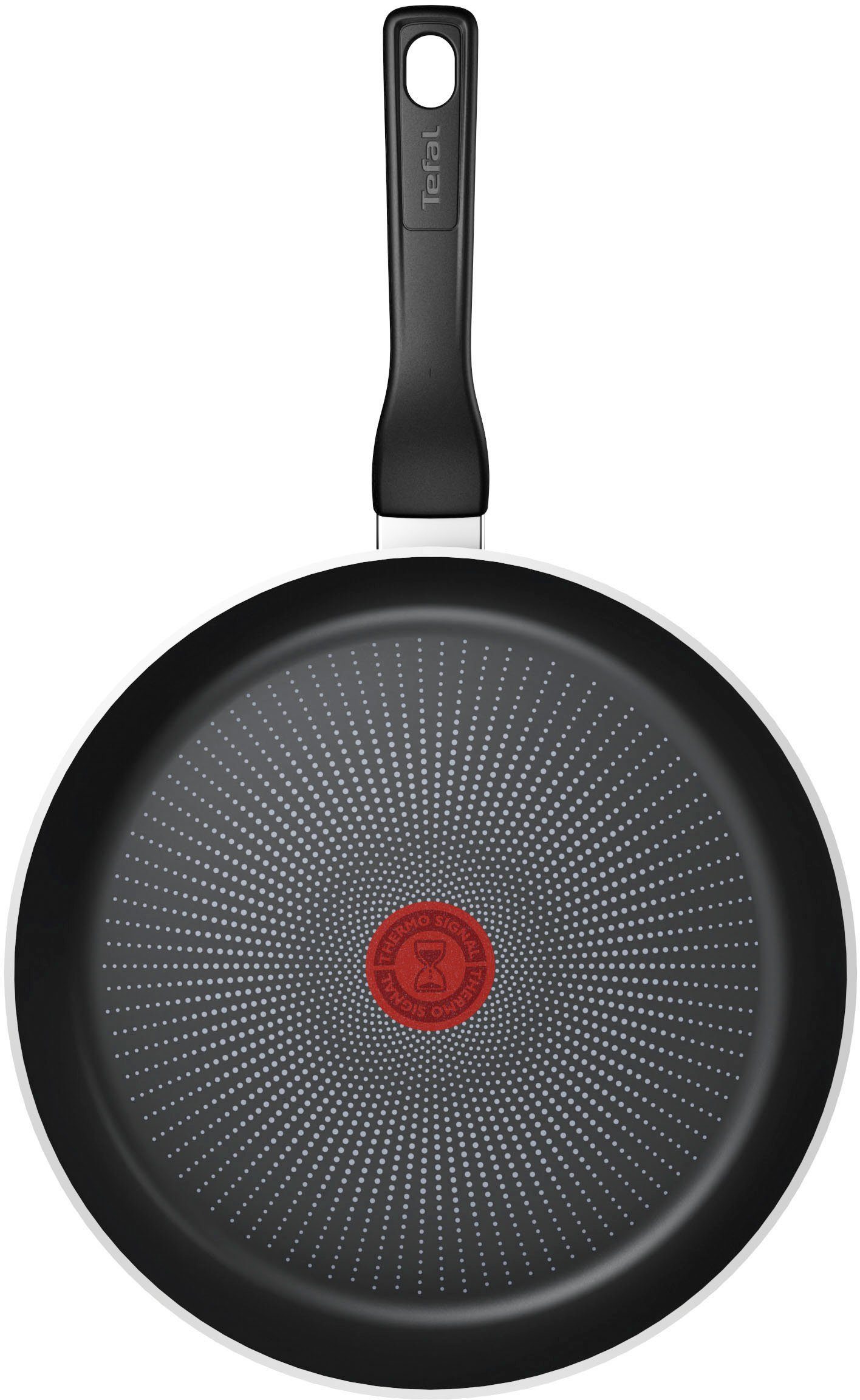 Tefal Pfannen-Set Recycled On, Induktion, Ø 24/28 cm, Aluminium (Set, 2-tlg., je 1 Pfanne Ø 24/28 cm), aus 100% recyceltem Aluminium, Antihaftversiegelung, Thermo-Signal