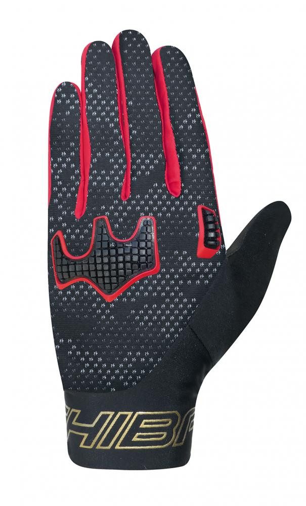 Fahrradhandschuhe CHIBA Infinity - Radhandschuhe XS schwarz/rot, leicht, atmungsaktiv, T