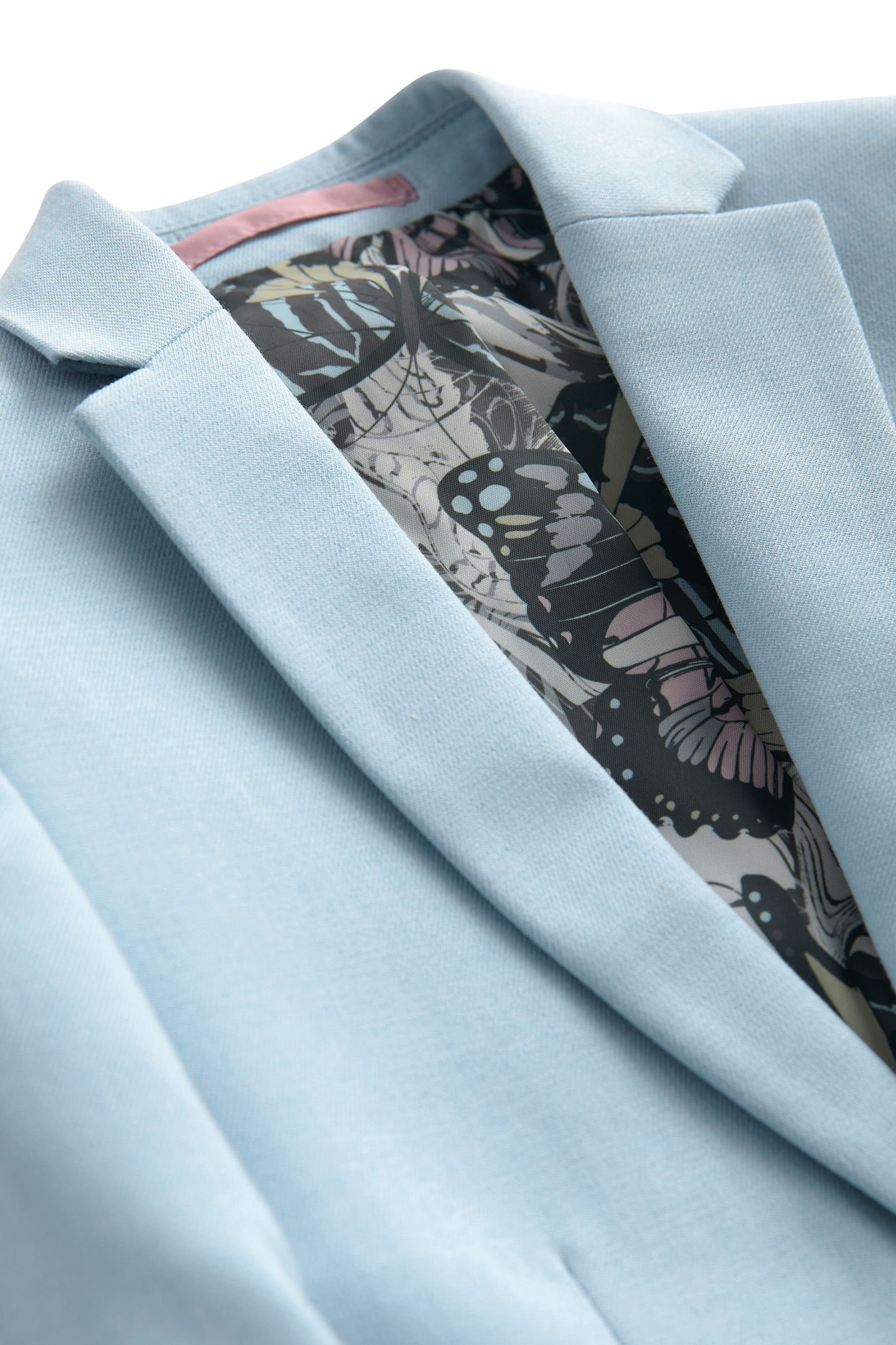 Next Baukastensakko Skinny-Fit (1-tlg) Pale Anzug: Blue Sakko