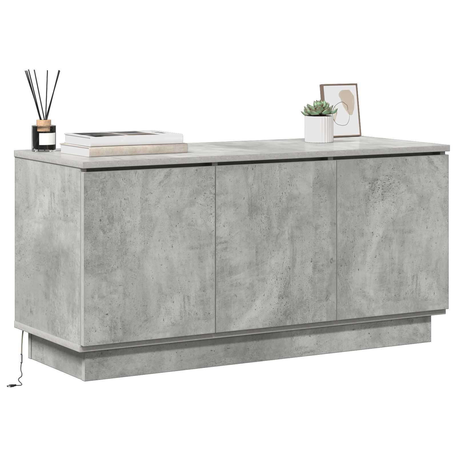 vidaXL TV-Schrank TV-Schrank Beton grau 100x38x49 günstig online kaufen