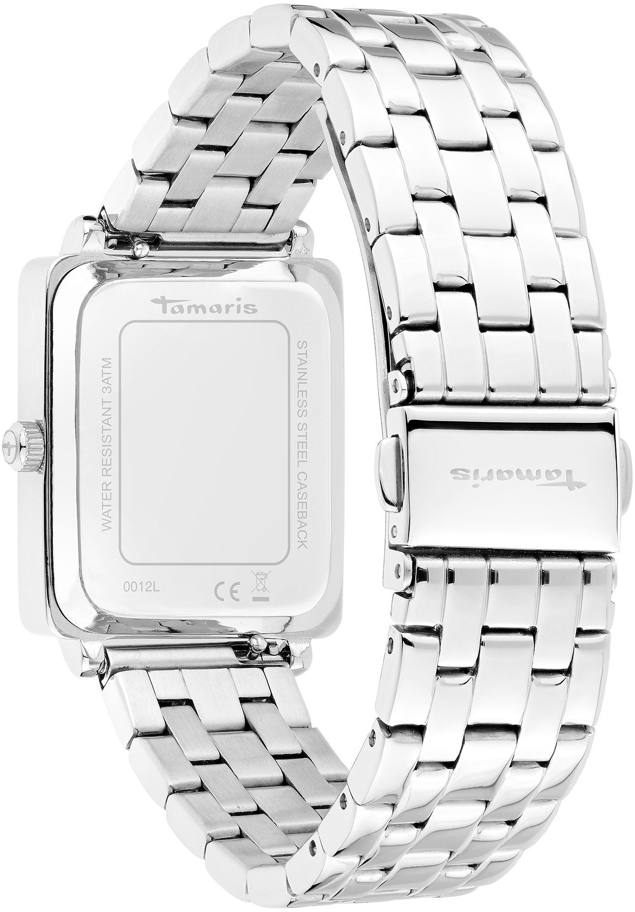 Tamaris Quarzuhr TT-0012-MQ TT-0012-MQ, Armbanduhr, Damenuhr, Edelstahlarmband, analog