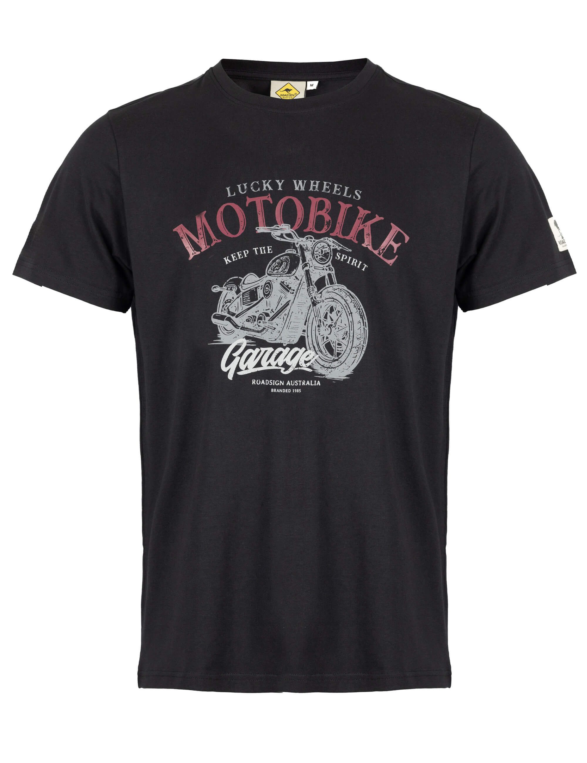 ROADSIGN australia T-Shirt Motor Spirit (1, 1-tlg., 1) sportlicher Freizeitlook für Sommer, Urlaub & Outdoor, mit Frontprint