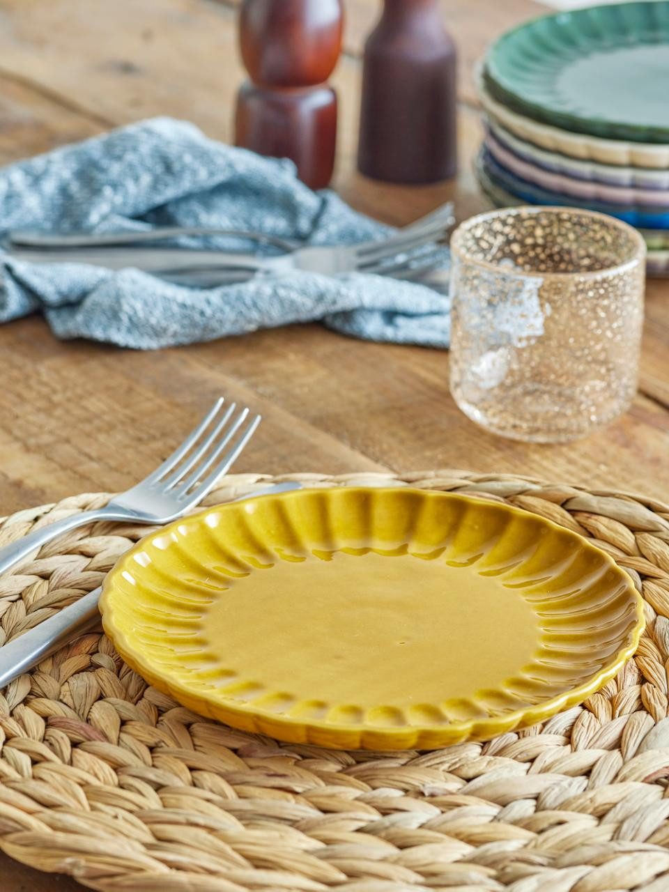 Bloomingville Teller Latina, Steingut