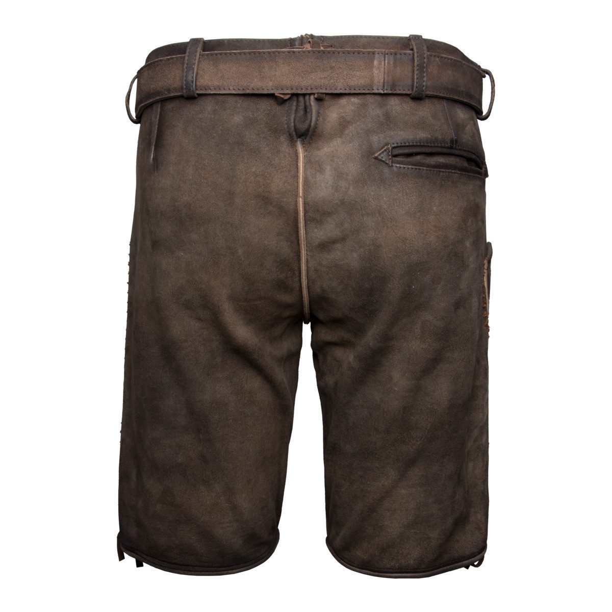 Krüger Trachtenlederhose Elliot mit Gürtel Herren (1-tlg) Trachtenlederhose günstig online kaufen