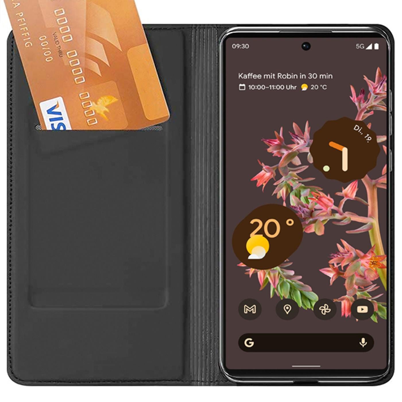 CoolGadget Handyhülle Magnet Case Handy Tasche für Google Pixel 10a 6,3 Zoll, Hülle Klapphülle Ultra Slim Flip Cover für Pixel 10a Schutzhülle – Bild 5 von 5