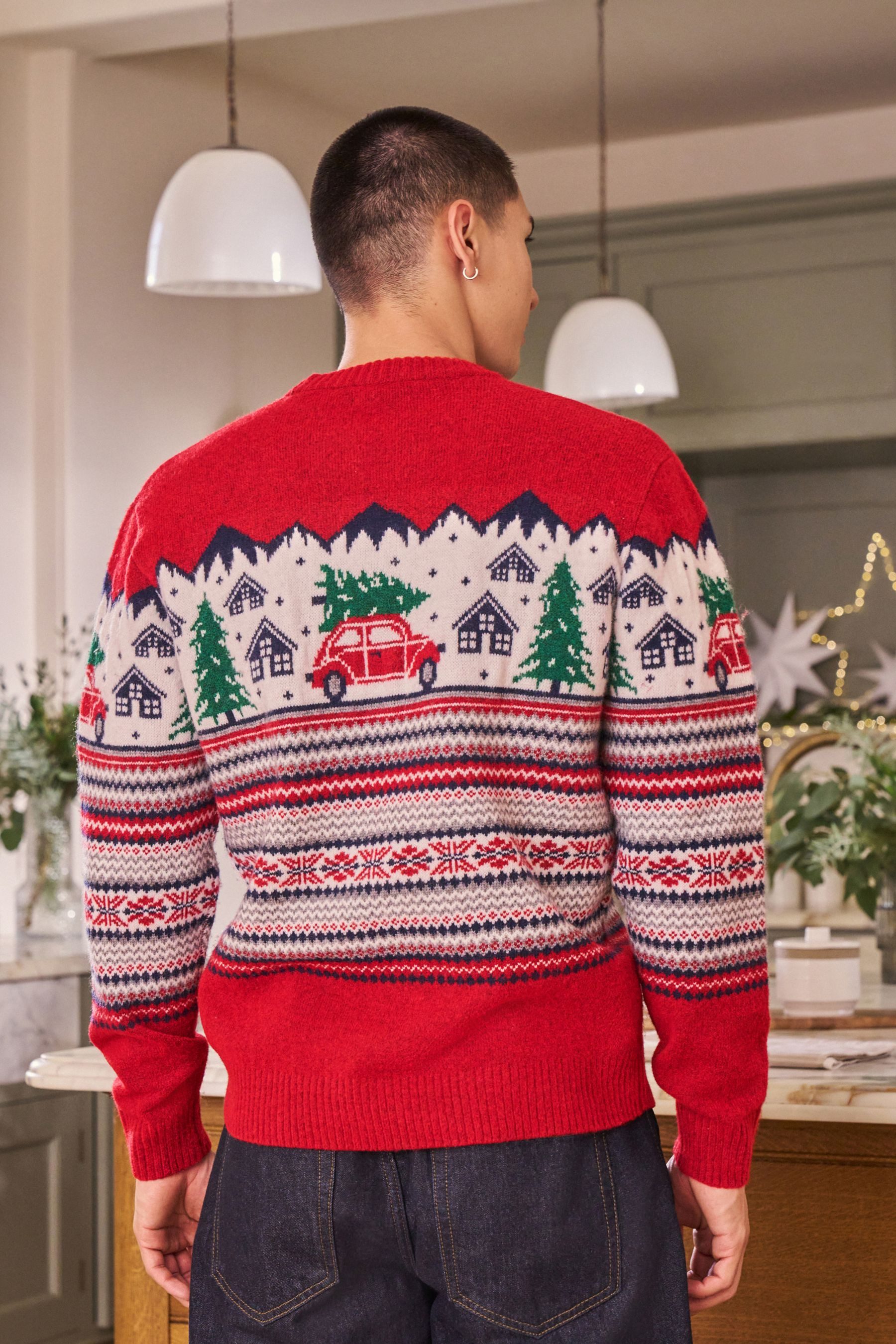 Next Strickpullover Rundhalspullover mit Auto, Familien-Kollektion (1-tlg) günstig online kaufen