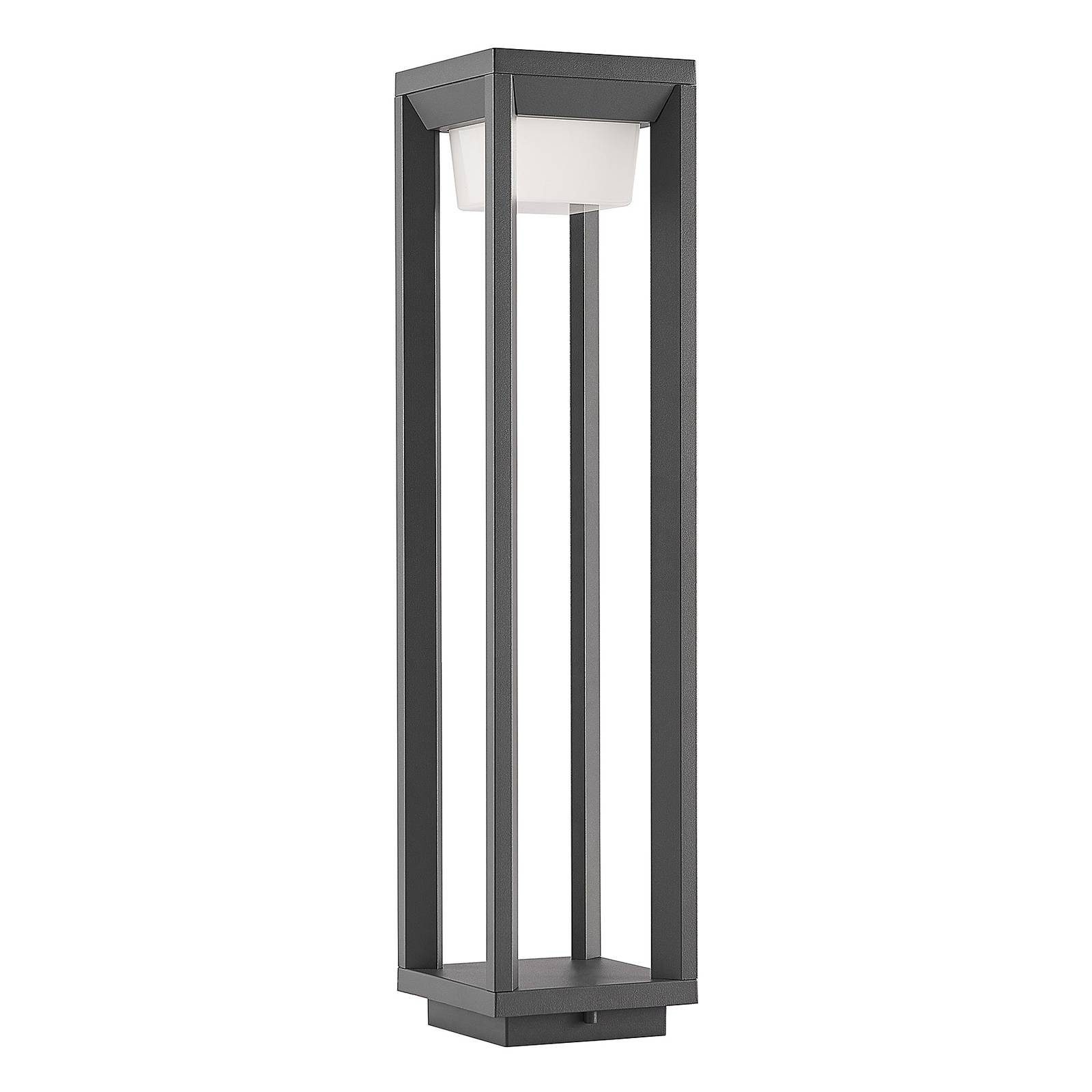 Prios Außen-Stehlampe Gamion, LED 6,6 W gesamt, warmweiß