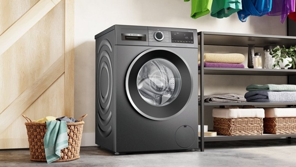 BOSCH Waschmaschine WGG2440R10, 9 kg, 1400 U/min, Eco Silence Drive™: so  effizient und robust muss ein Waschmaschinenantrieb