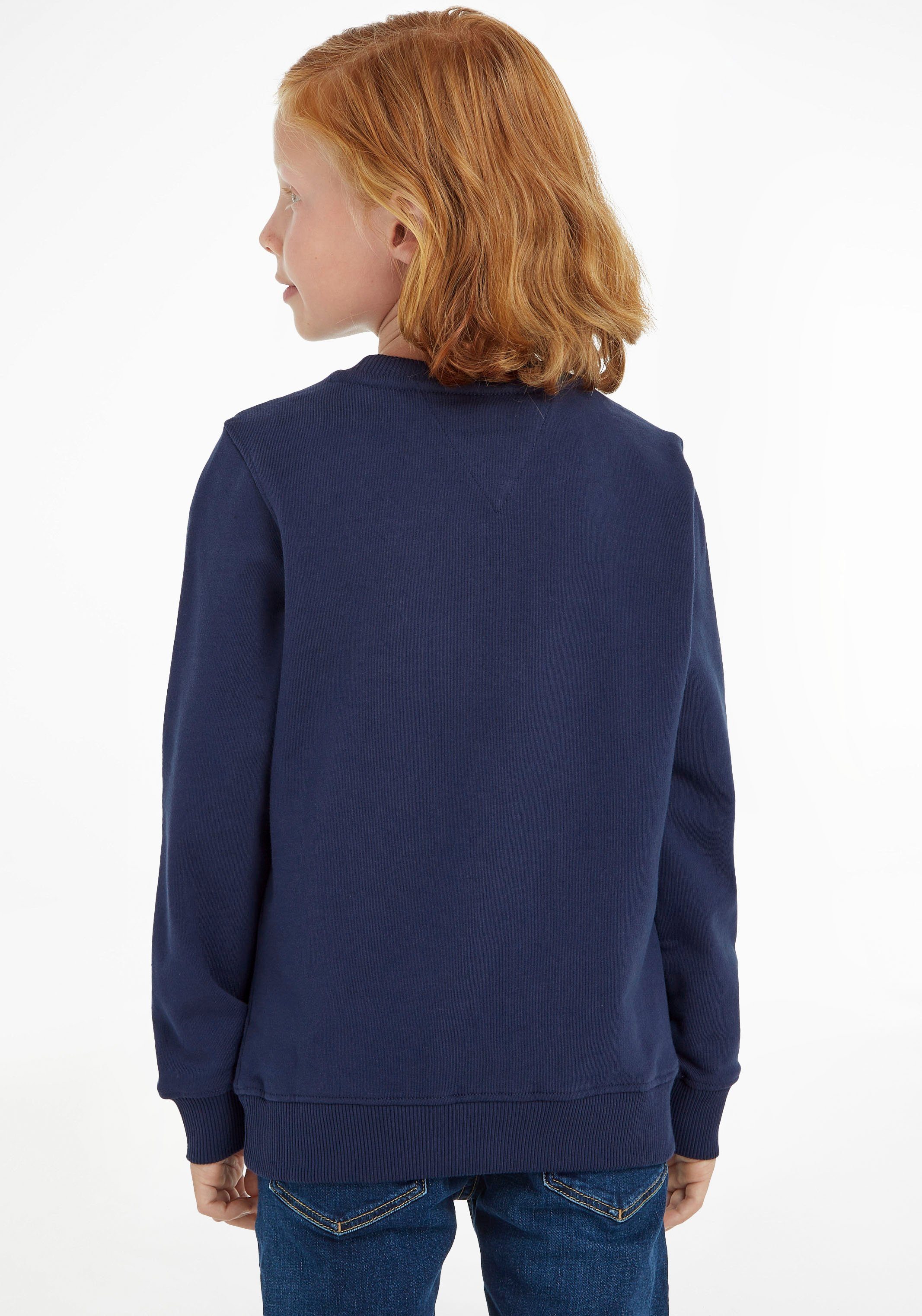 Tommy Hilfiger Sweatshirt ESSENTIAL SWEATSHIRT Kinder Kids Junior MiniMe,für Jungen und Mädchen