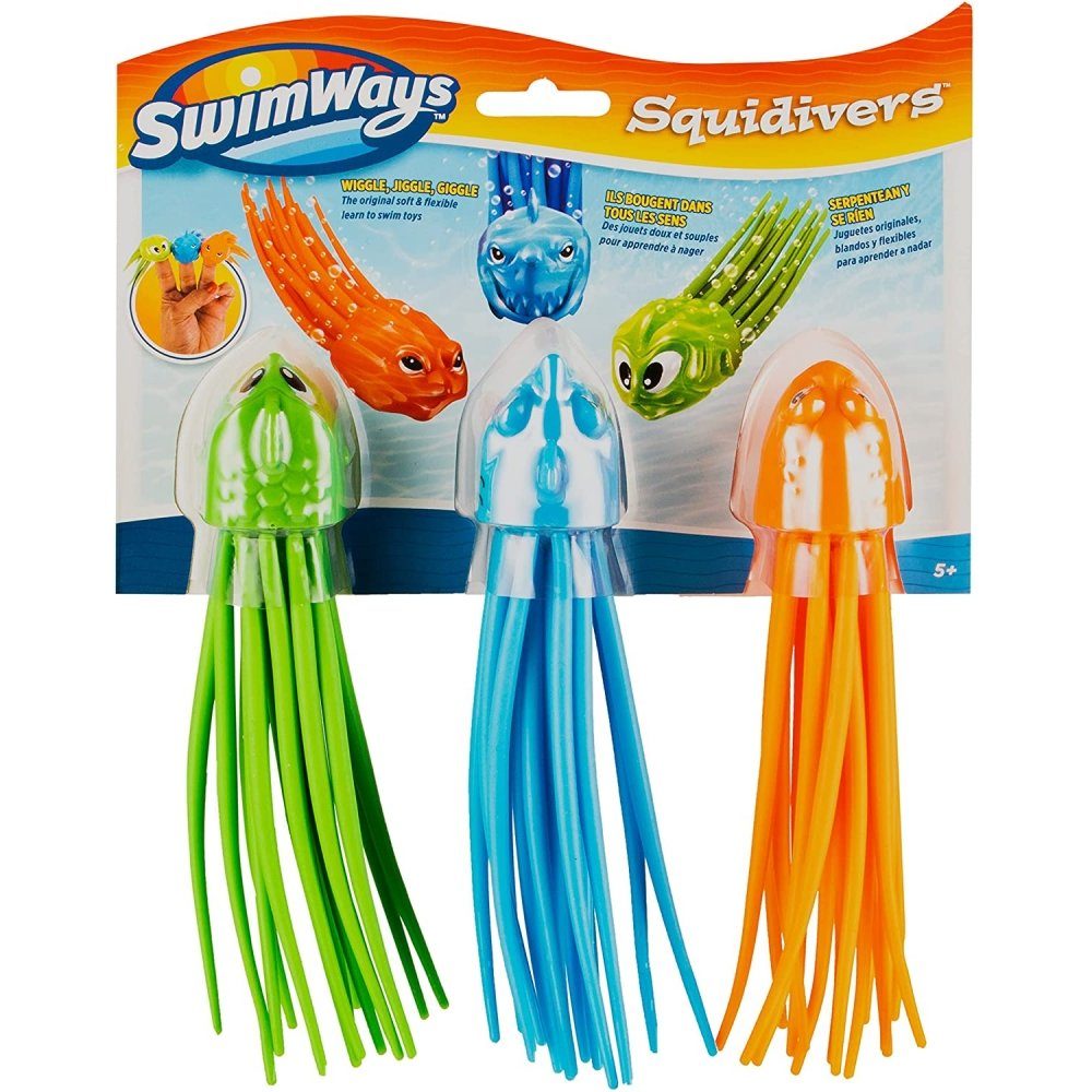 Schildkröt Funsports Spin Master Badespielzeug Swimways - SquidDivers - Wasserspielzeug - mehrfarbig