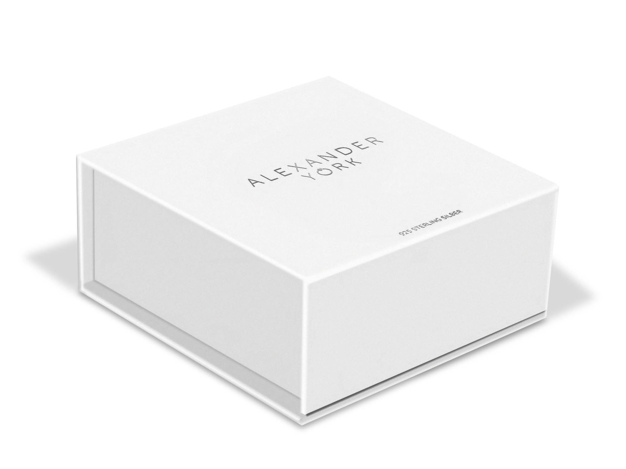 ALEXANDER YORK Kettenanhänger KREUZ ZIRKONIA günstig online kaufen