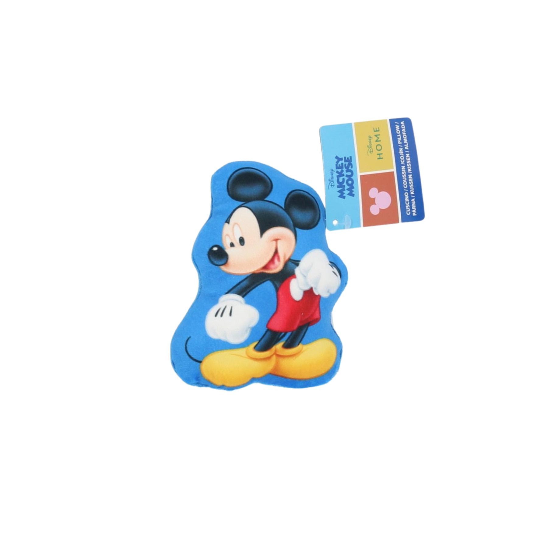 Disney Mickey Mouse Dekokissen Mini Kissen 15 cm Kuschelkissen für Kinderzimmer Sofa und Reise