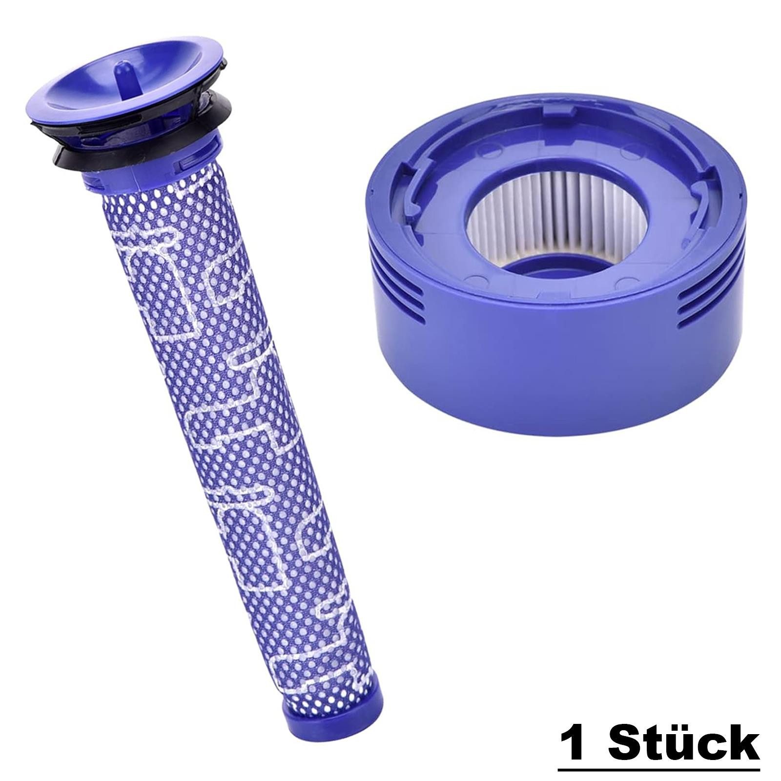 CoolGadget HEPA-Filter 1x Ersatzfilter für Dyson V7 / V8, Zubehör für Für Dyson, Premium Hepa Ersatz Filter aus dem Zubehör 100% passgenau