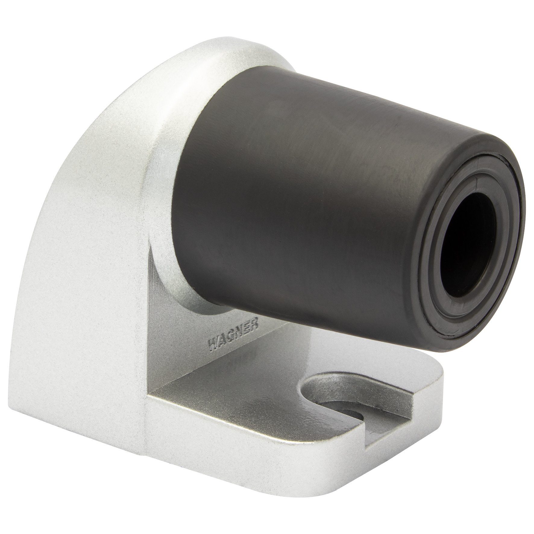 WAGNER design yourself Bodentürstopper Bodentürstopper/Türfeststeller - diverse Größen, Stopper aus Zinkdruckguss/Kautschuk, zum Schrauben inkl. Montagematerial