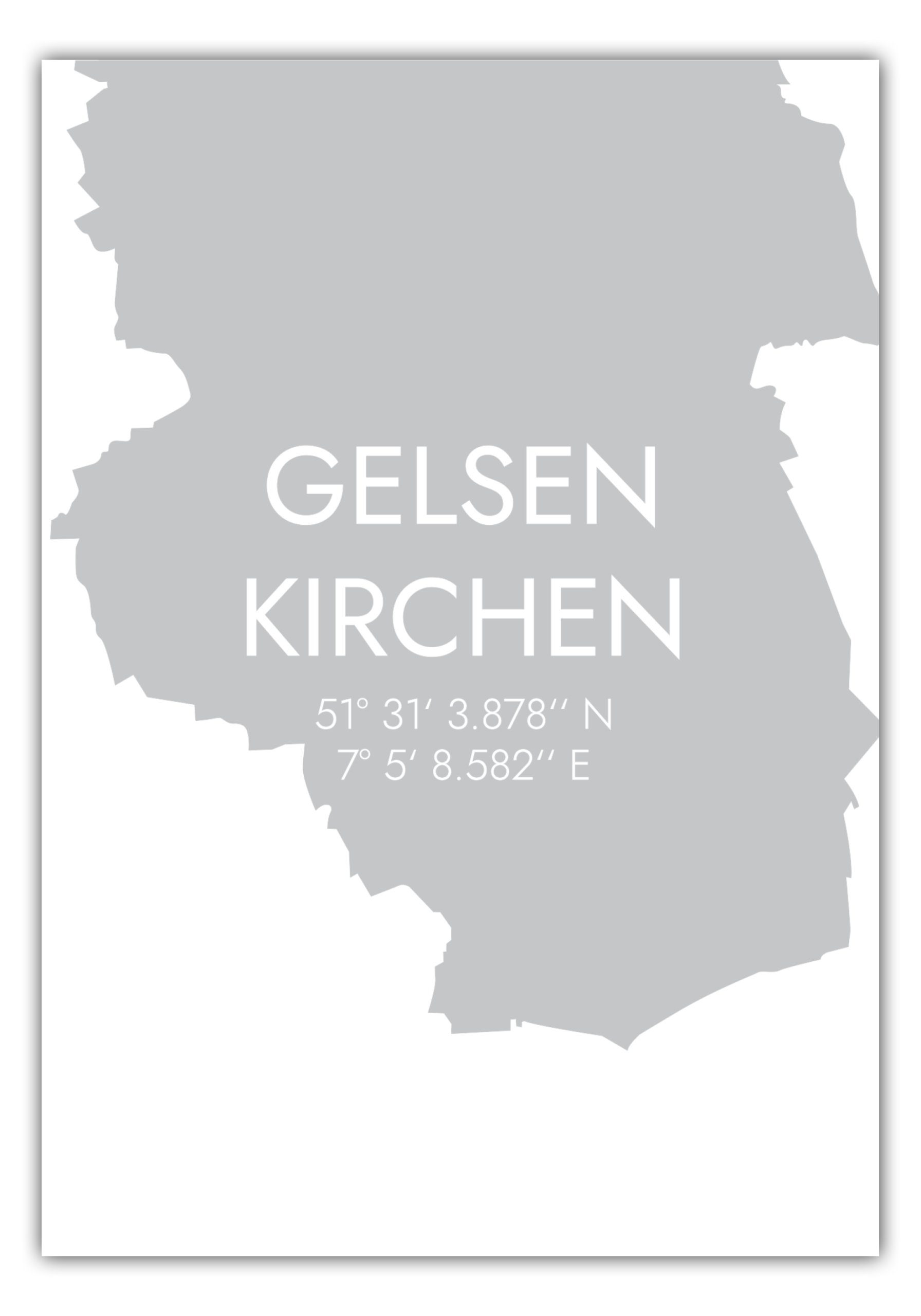 MOTIVISSO Poster Gelsenkirchen Koordinaten #5