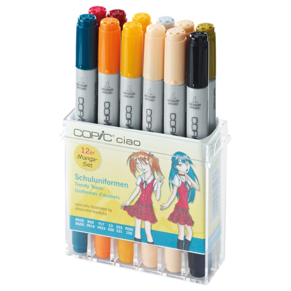 Marker Ciao Marker Set - Schuluniform - 12 Stück