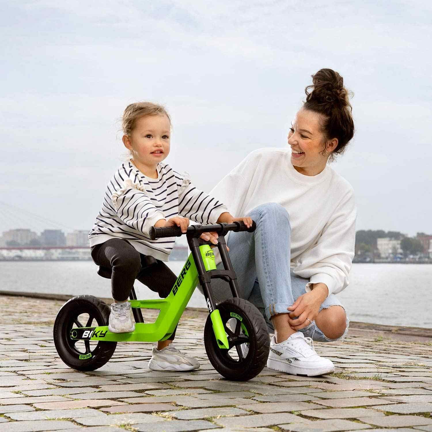 Biky Green BERG Go-Kart 10" grün Laufrad Berg Mini