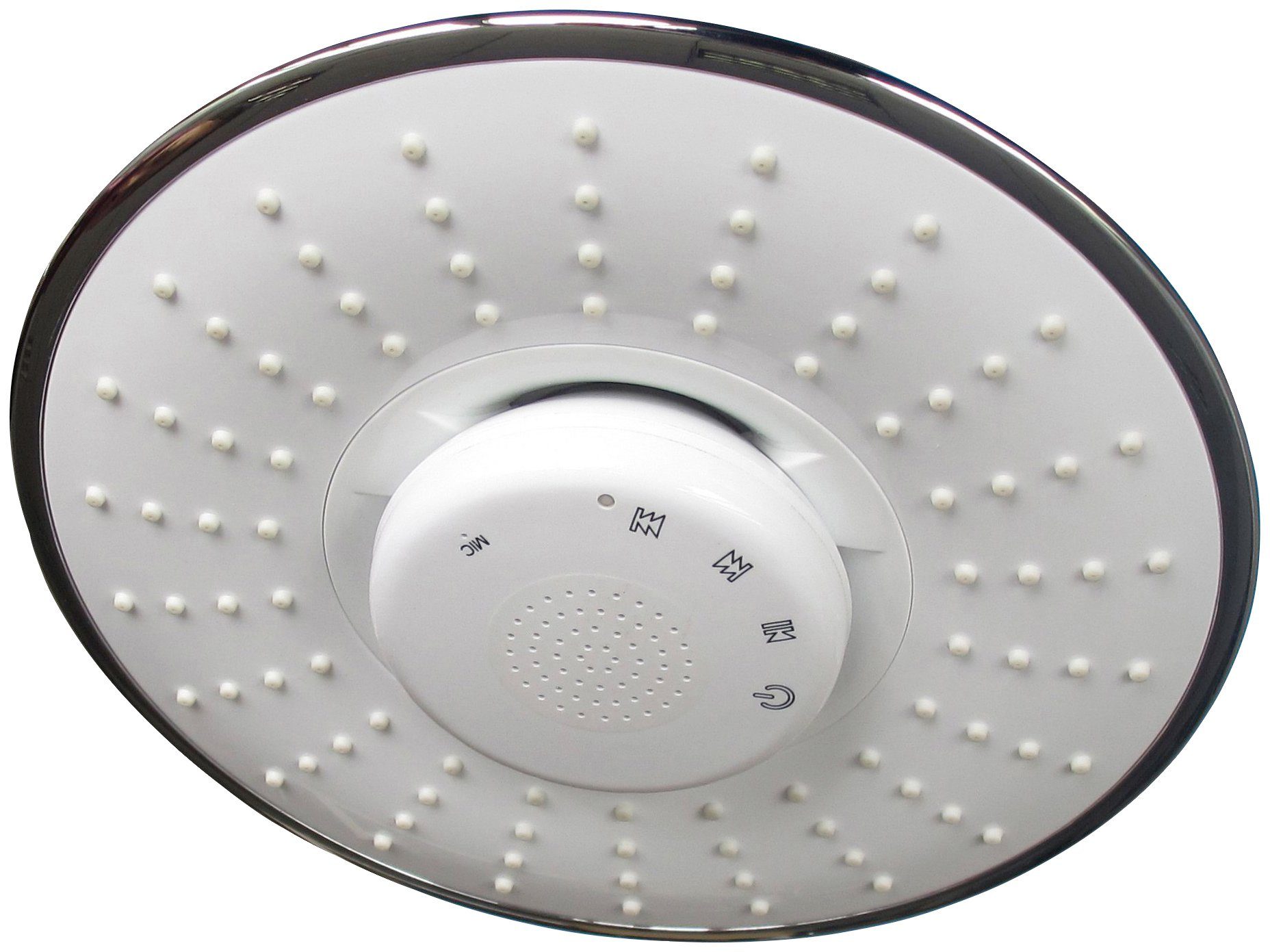 ADOB Regenduschkopf Bluetooth, mit Bluetoothlautsprecher für Musik oder Telefon