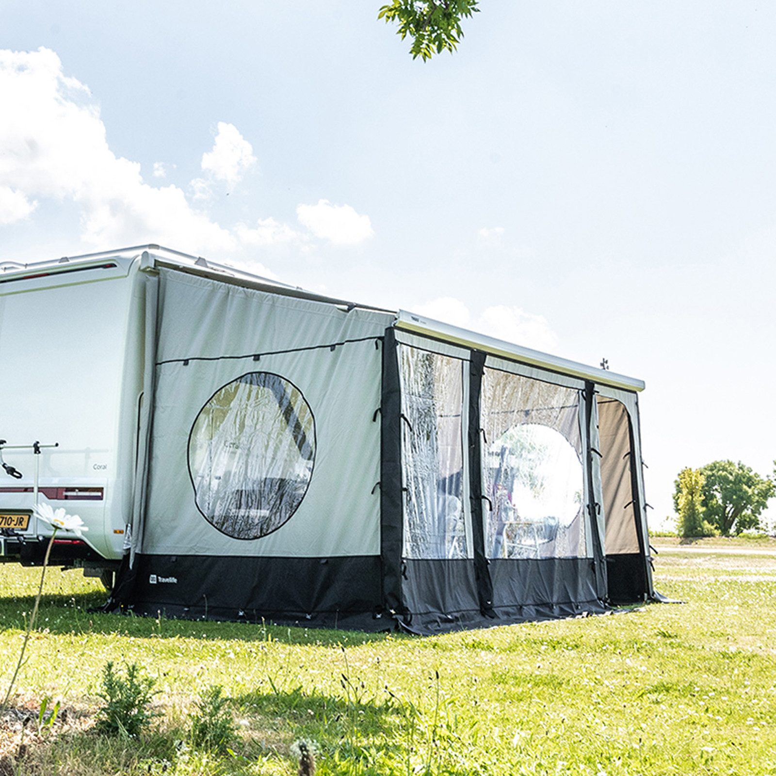 Travellife Vorzelt Markise Vorderwand Scala Front Wand, Panel Thule Omnisto günstig online kaufen