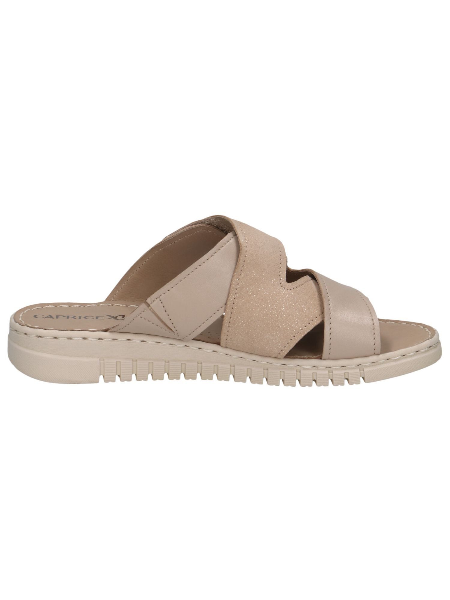Caprice CAP Memotion aus Leder kein Absatz 9-27102-46 Pantolette CAP Memotion