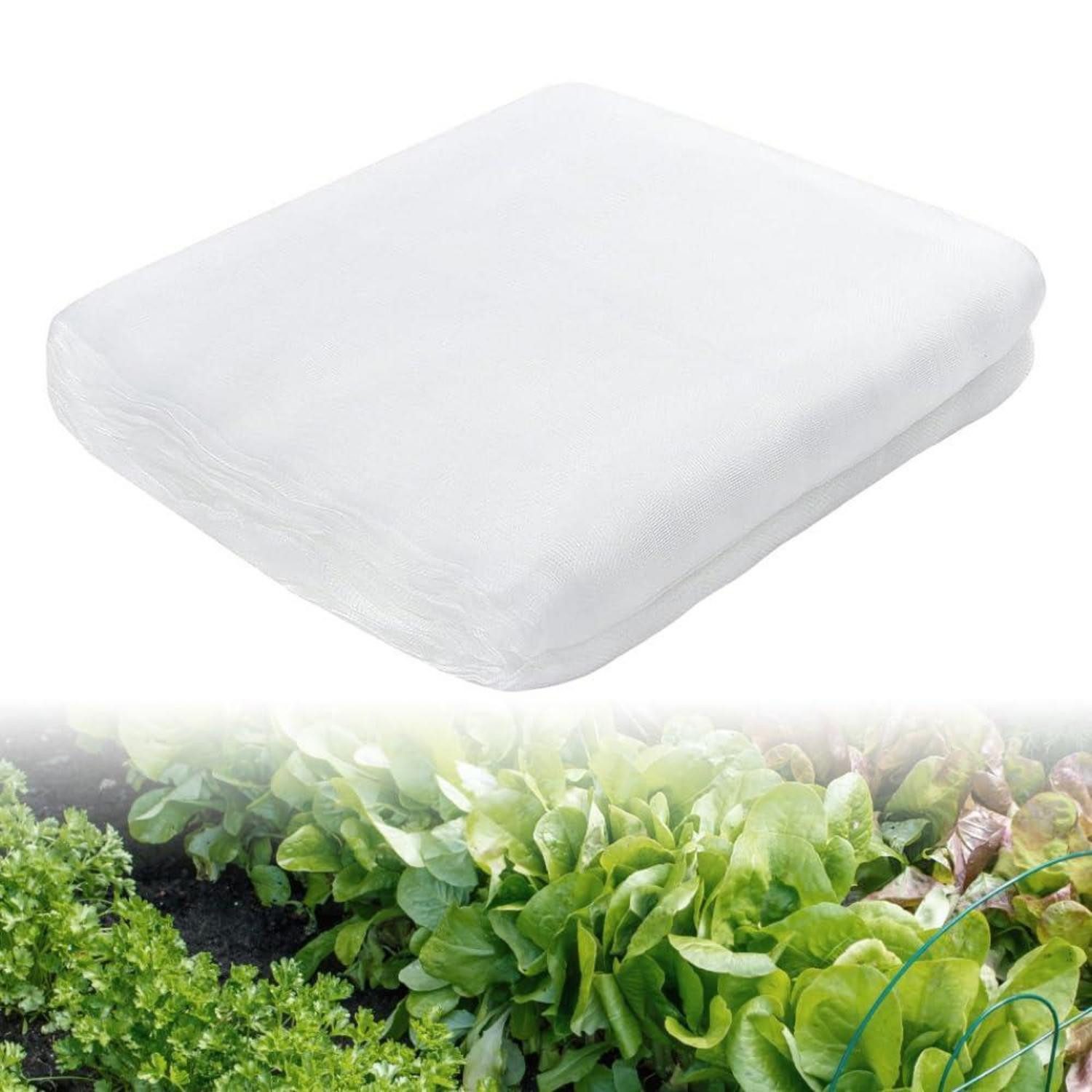 LuxusKollektion Schutznetz Gemüseschutznetz 3x6m feinmaschig Gartennetz, BxL: 3x6 m, (1-St)