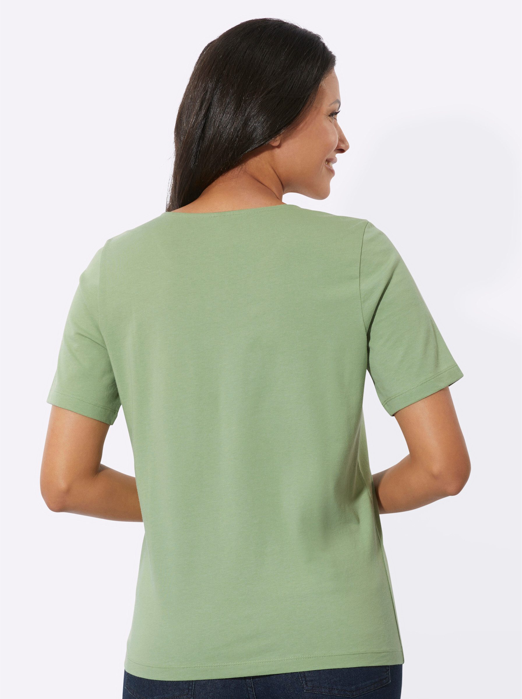 Sieh an! T-Shirt Kurzarm-Shirt Kurzarm – Bild 2 von 4