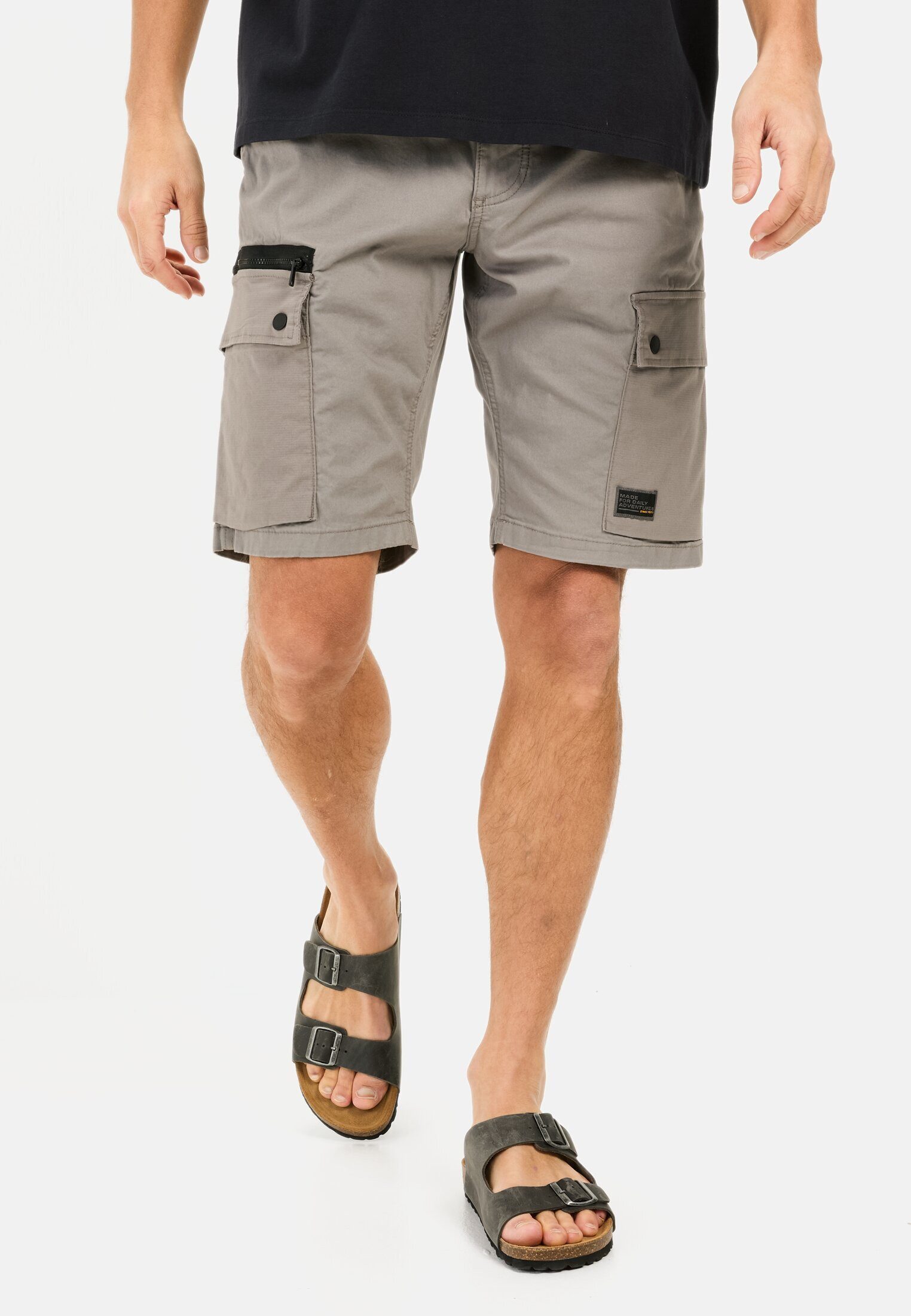 camel active Cargoshorts mit Kordelzug und Stretch günstig online kaufen