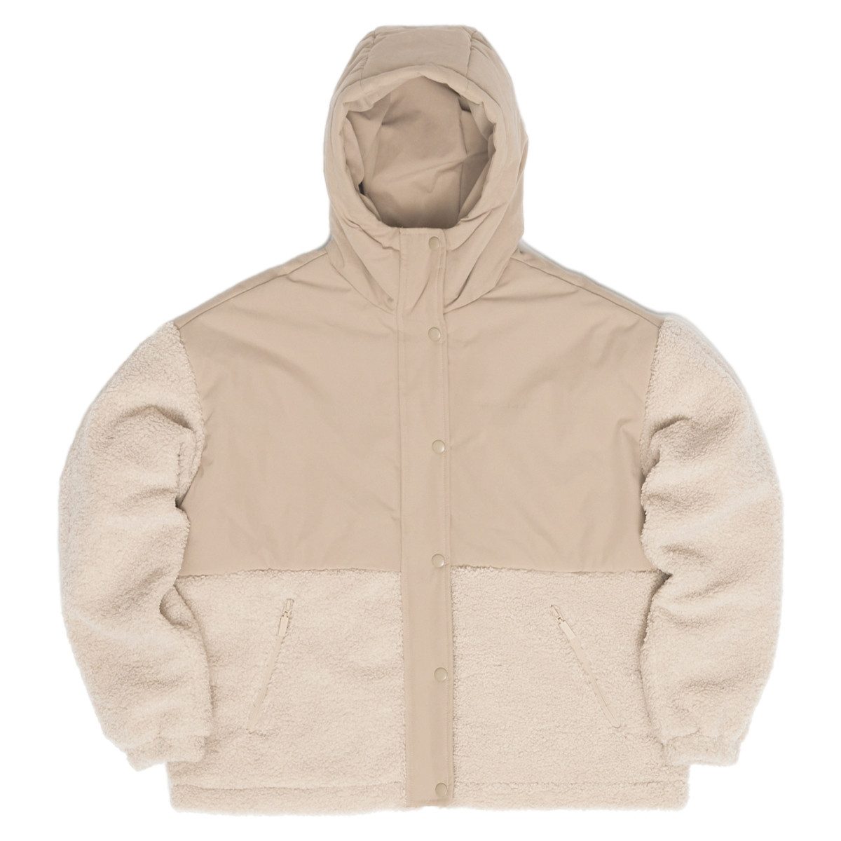 Parka Fabric Blocking Jacket