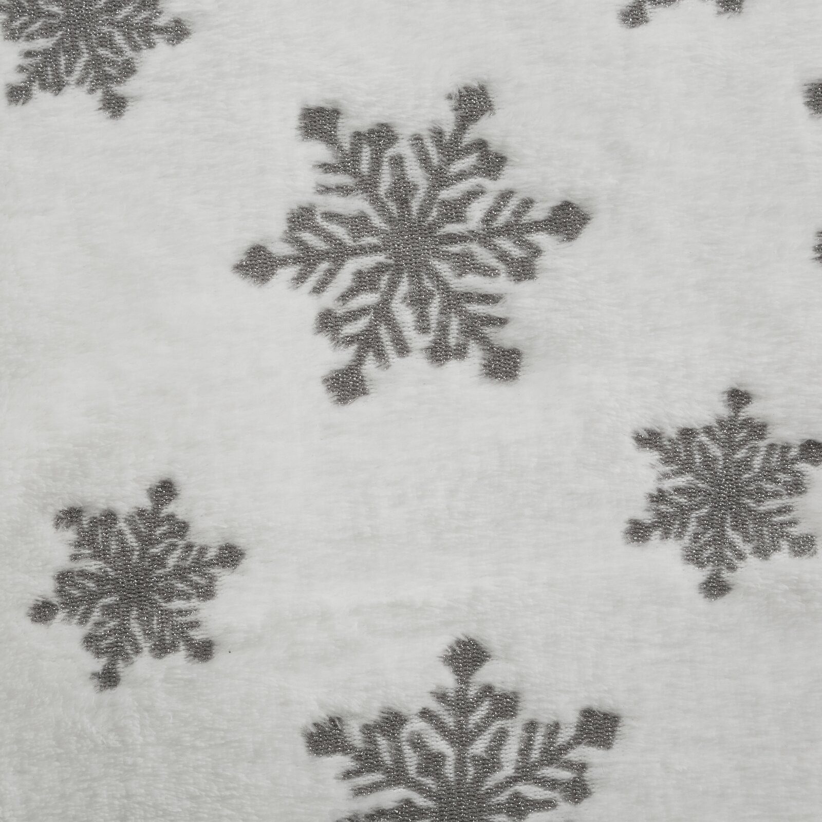 Wohndecke Winter Muster Karomuster Schneeflocken Geschenkidee, Eurofirany, günstig online kaufen