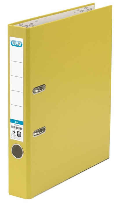 ELBA Organisationsmappe ELBA Ordner smart Pro PP/Papier, Rückenbreite: 50 mm, gelb