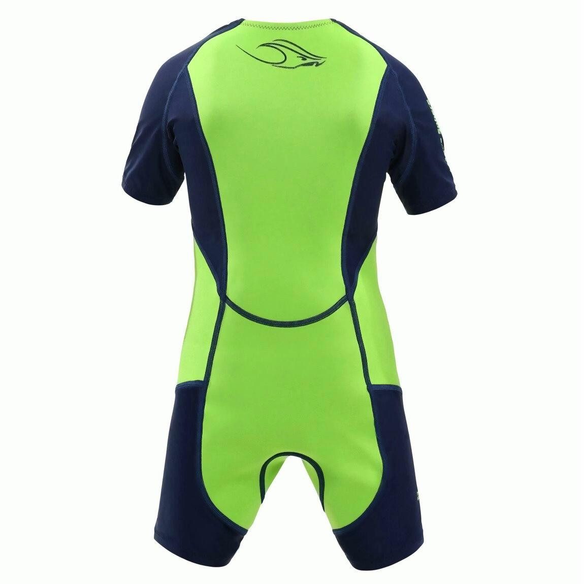 Aqualung Neoprenanzug Aqua Sphere STINGRAY HP2 Kinder UV Shortie Badeanzug Neopren Shorty – Bild 3 von 3
