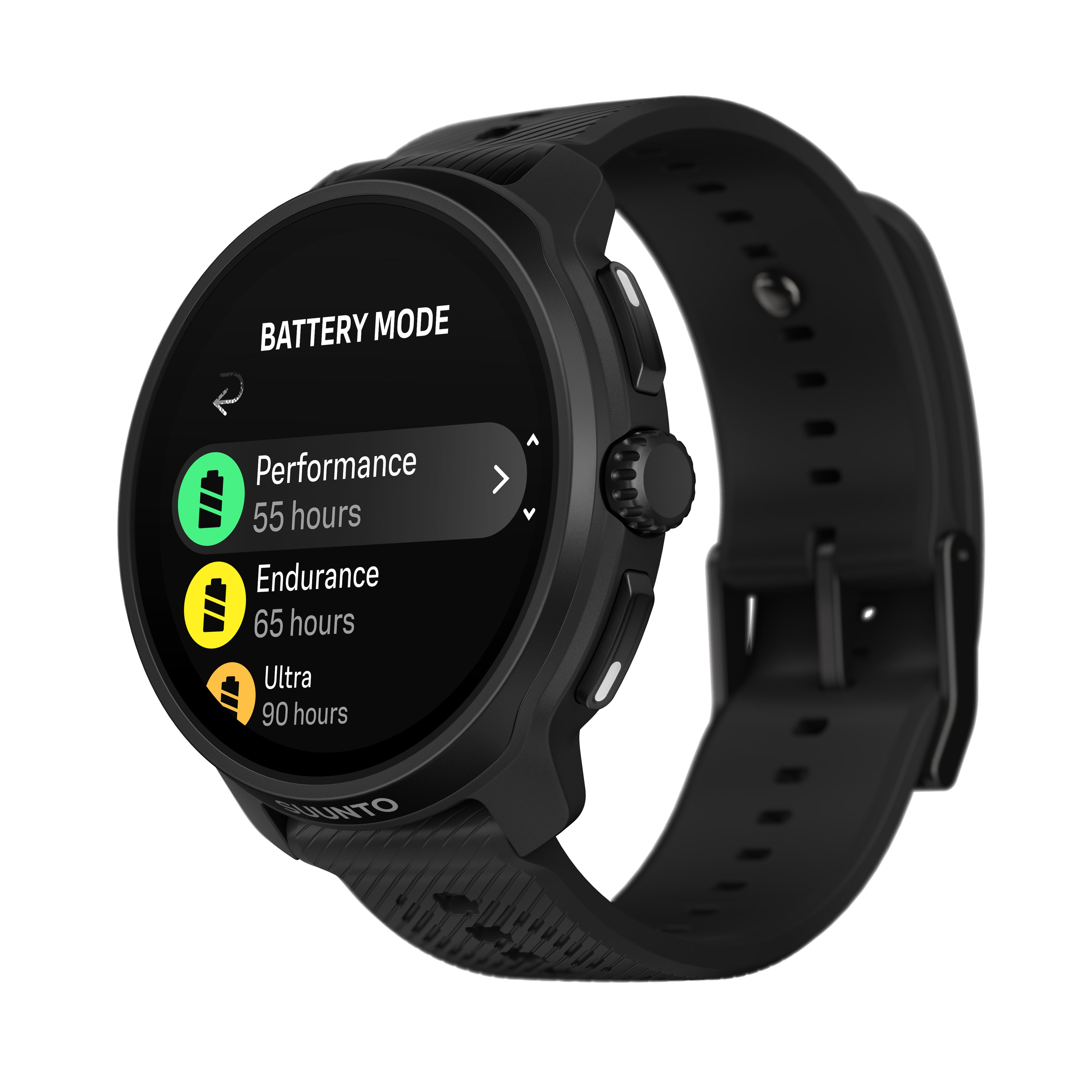 Suunto RACE 2 Die ultimative Performance-Uhr für Wettkämpfe und Training Fitnessuhr (3,8 cm), 1,5-Zoll-AMOLED-Display, 115 Sport-Modi, schlank, leicht