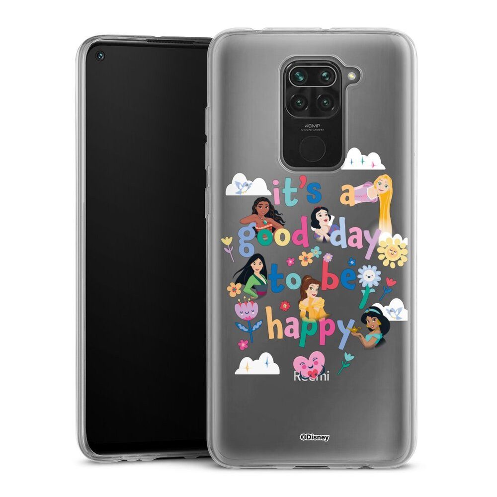 DeinDesign Handyhülle Disney Princess Offizielles Lizenzprodukt Prinzessin, Xiaomi Redmi Note 9 Slim Case Silikon Hülle Ultra Dünn Schutzhülle