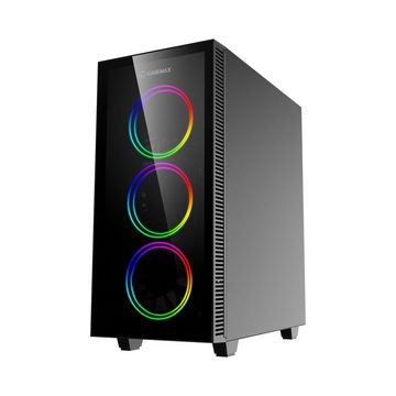 GAMEMAX Gaming-PC (Intel® Core i9 14900KF, RTX 4070 Ti Super, 32 GB RAM, 2000 GB SSD, Wasserkühlung, DDR5-RAM, PCIe SSD Gen4, Windows 11)