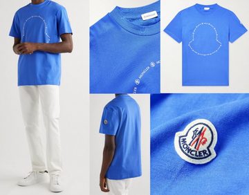 MONCLER T-Shirt MONCLER Relaxed Fit Cotton-Jersey T-Shirt Shirt Logo Iconic Rare Tee T