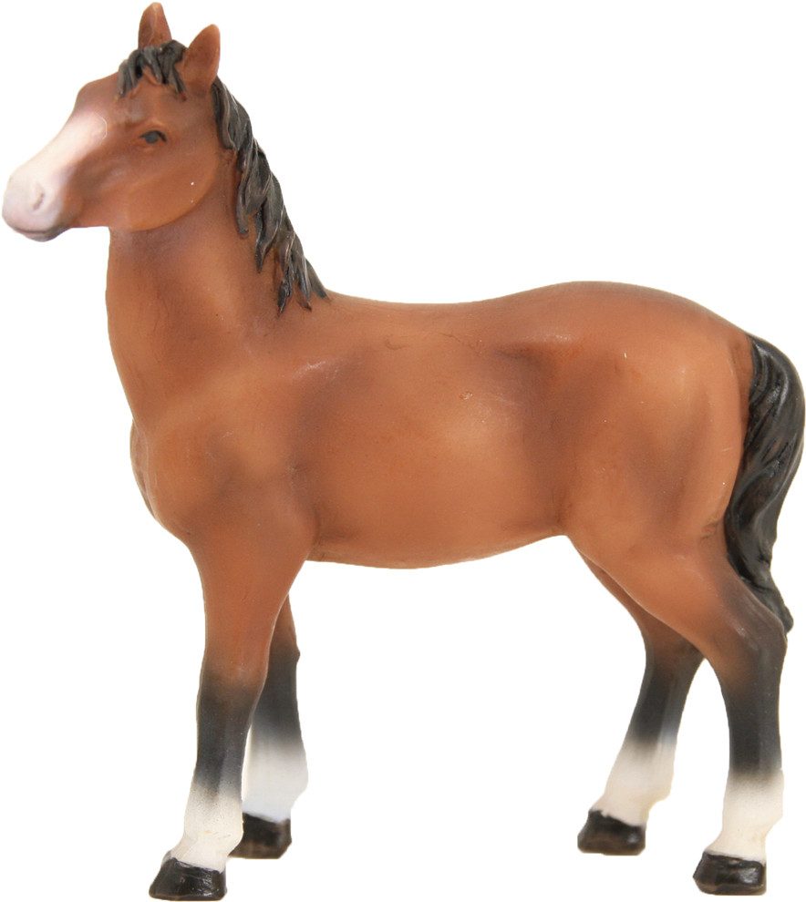 FADEDA Tierfigur FADEDA Pferd braun, Höhe in cm: 9