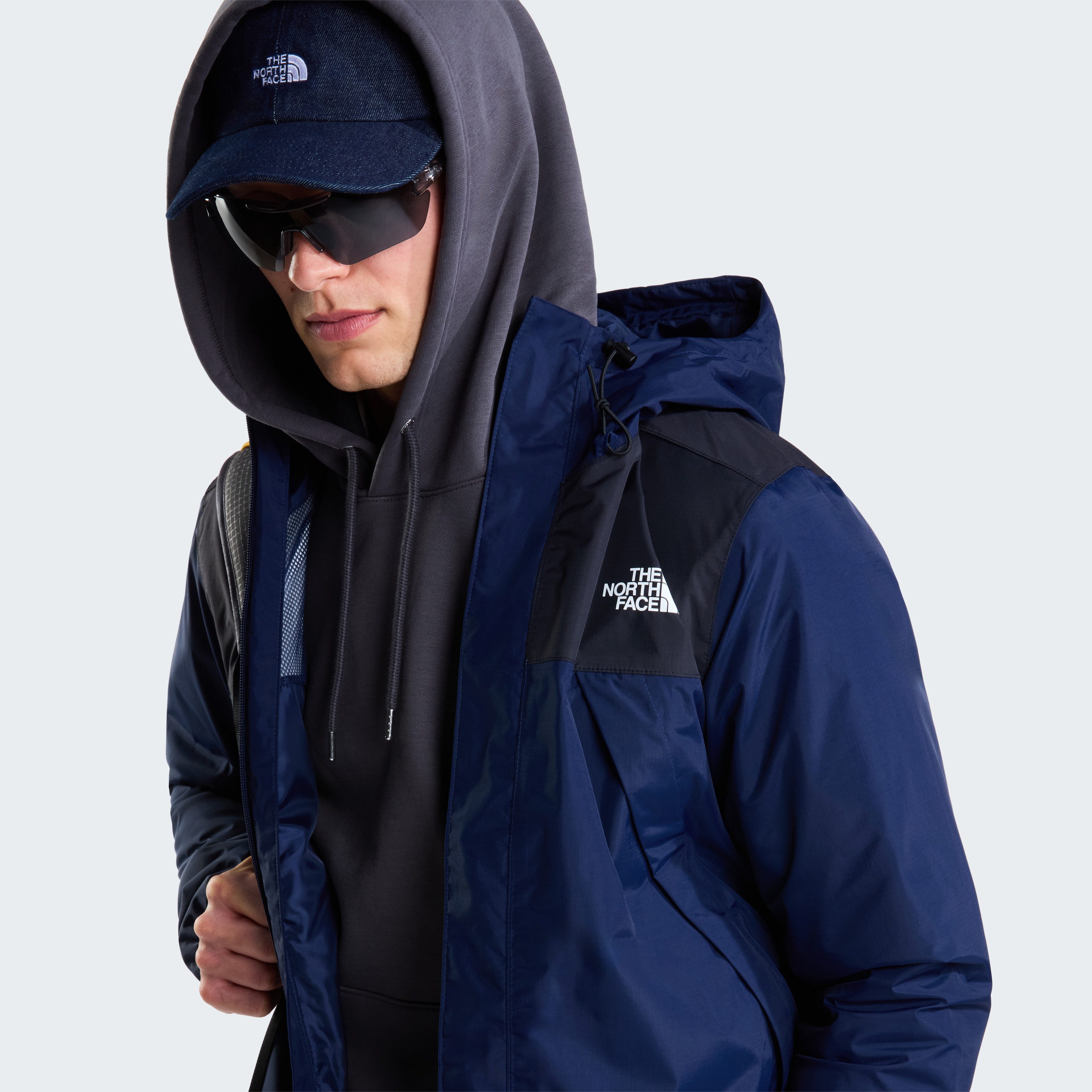 The North Face Funktionsjacke Antora mit Windschutzblende, winddicht, wasserdicht, atmungsaktiv