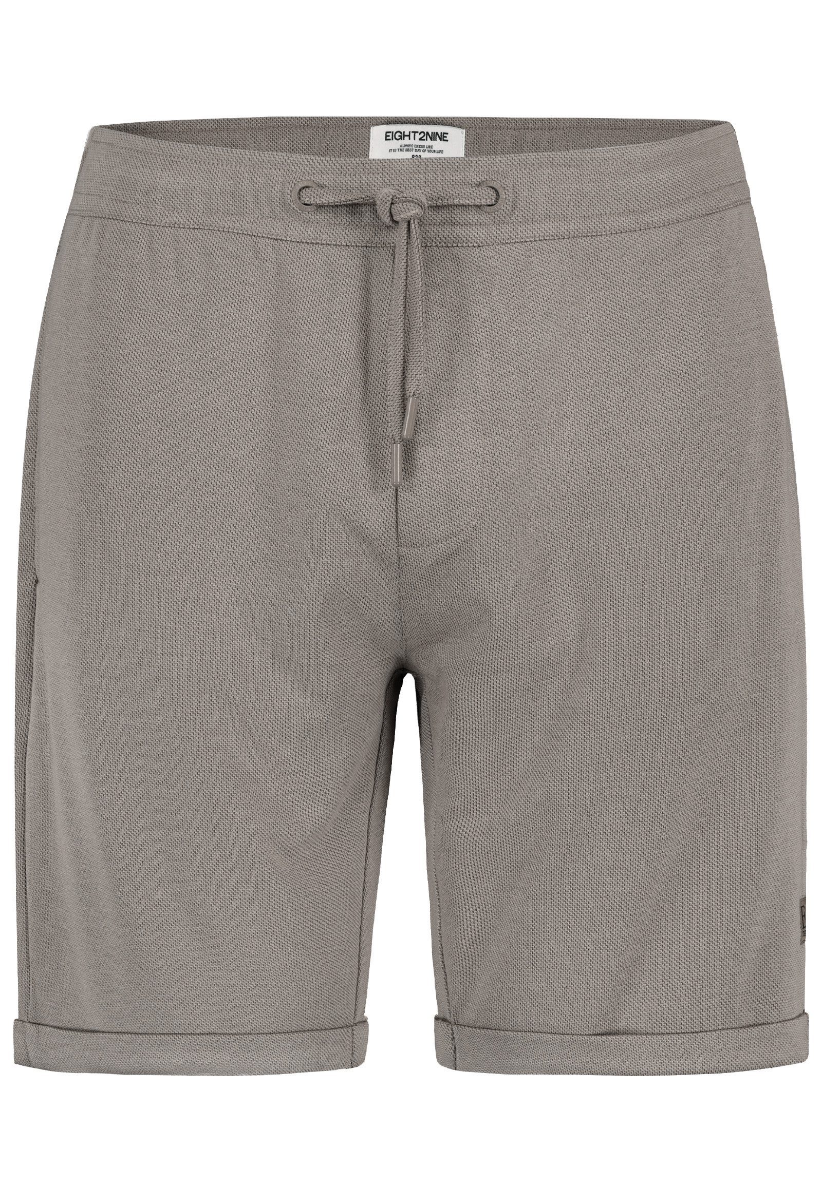 Eight2Nine Sweatshorts Tunnelzug Bund Seitentaschen Regular Fit Modern Komfort (1-tlg) H16106M62441_Shorts