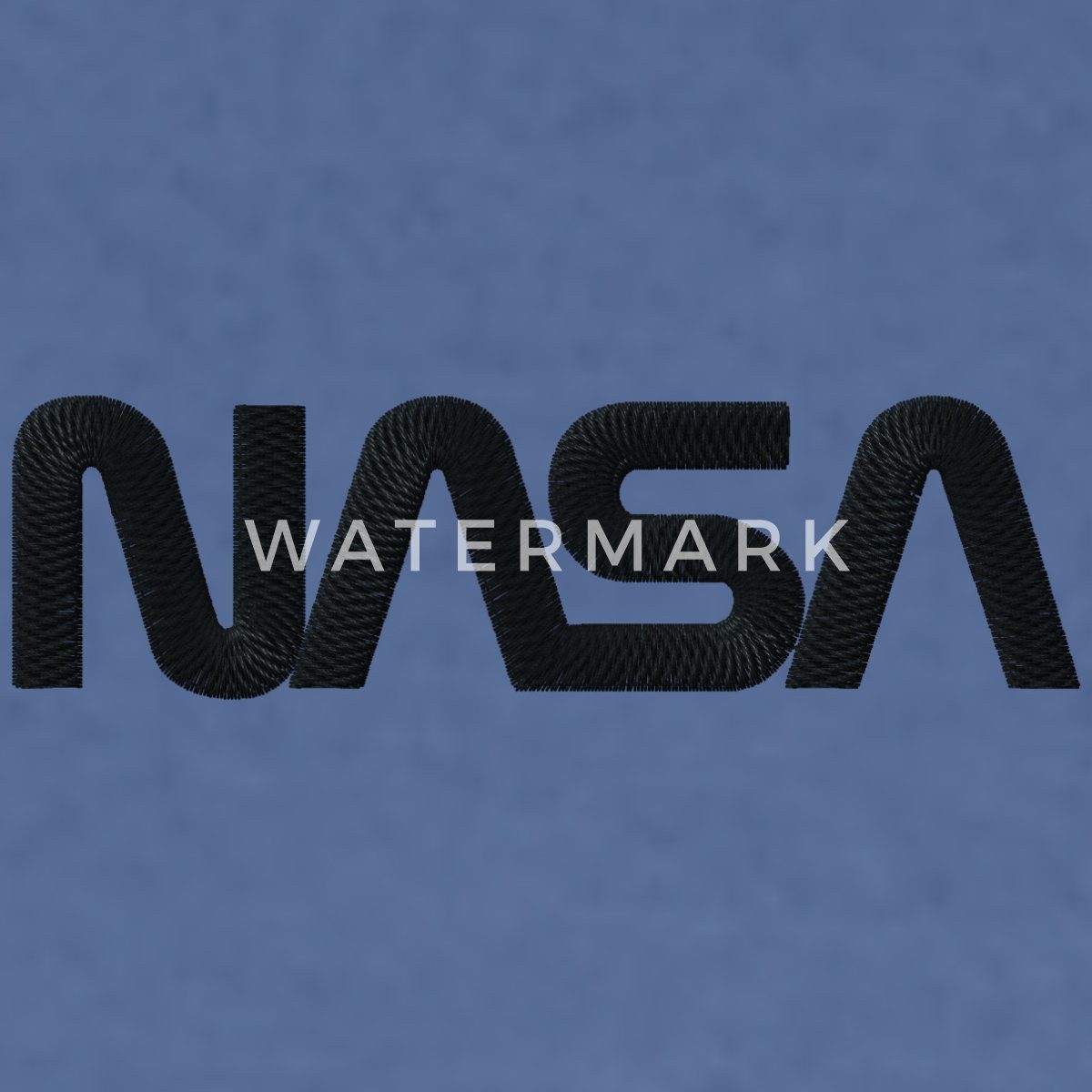 Spreadshirt Hoodie NASA Logo Klein Schwarz Stick Herren Premium Hoodie (1-tlg)