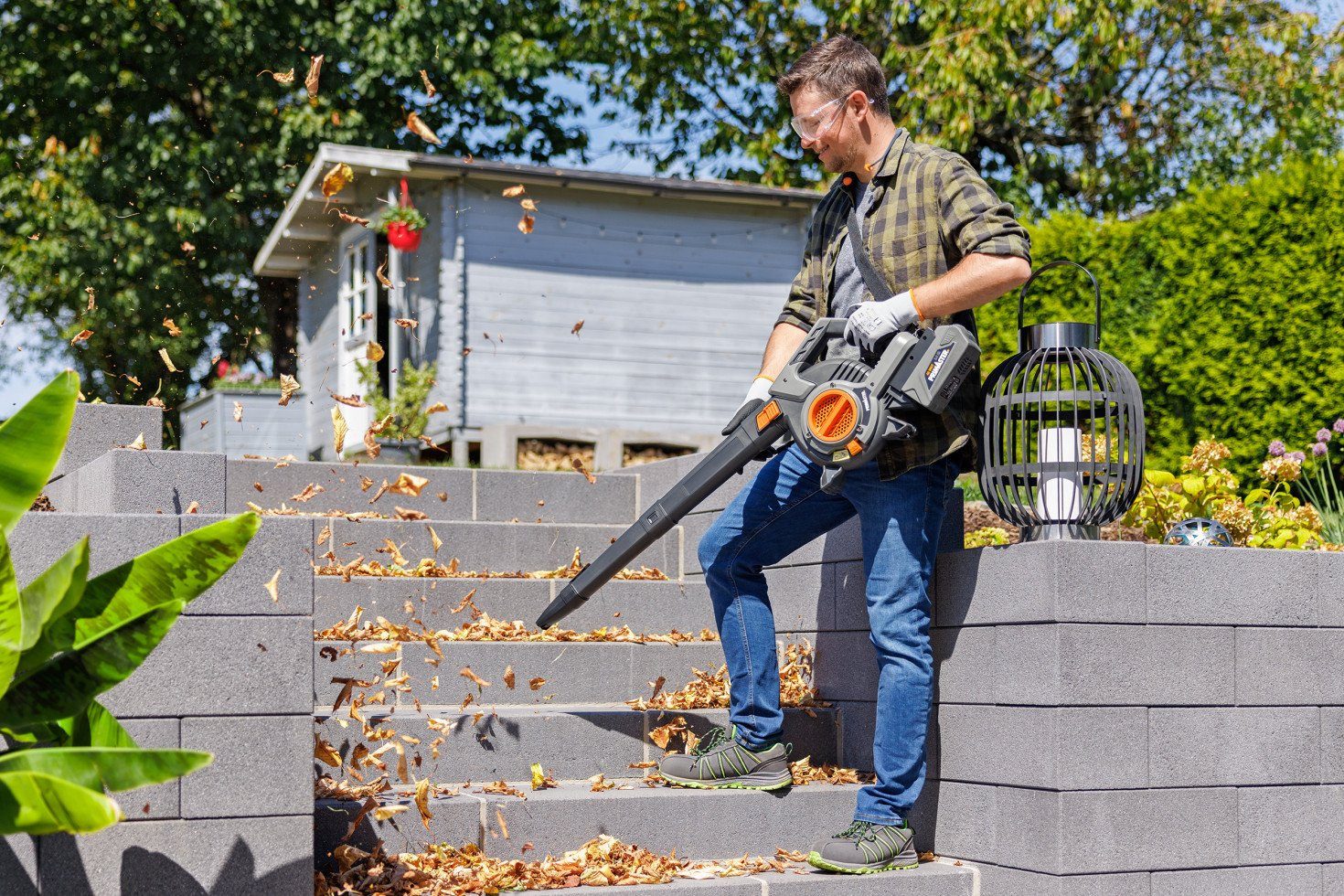 Primaster Laubsauger Primaster Akku-Laubsauger PALS 40 Solo, Häckselfunktio günstig online kaufen