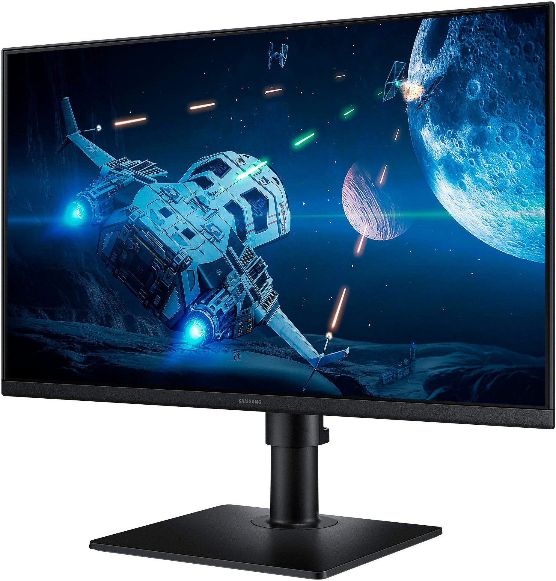 Samsung s24d400gau monitor essential s4 z vklopljenim zaslonom