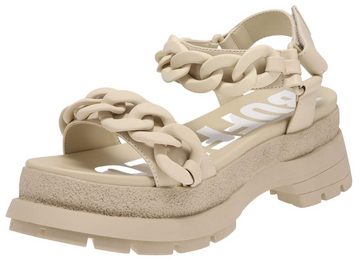 Buffalo RUDE CHAIN Beige Zehentrenner Vegan Damen Sandale