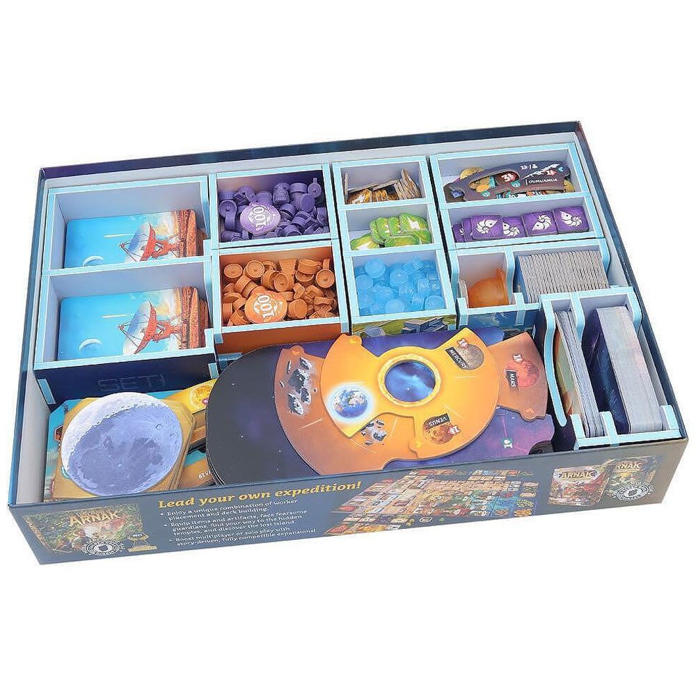 Folded Space Spiel Colour Insert für SETI - Sortiereinsatz Brettspiel